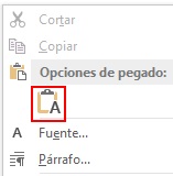 Pegamos el LINK copiado en el documento WORD